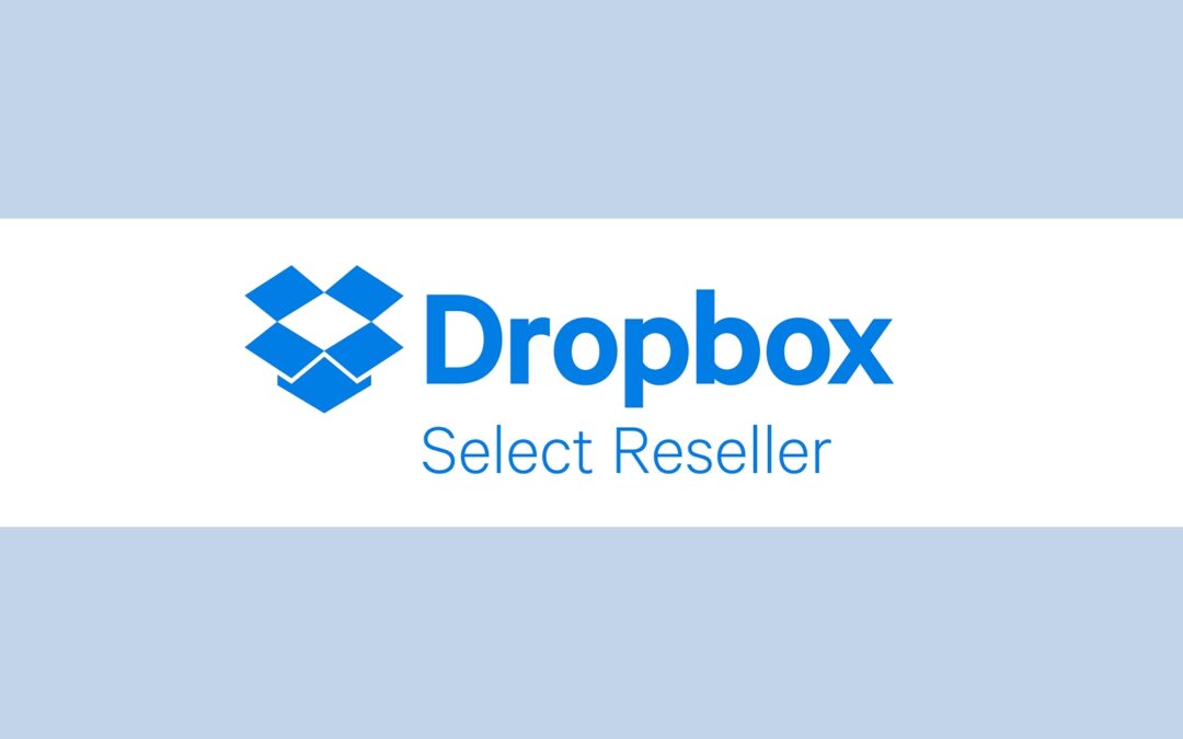 Nouvelle certification : Dropbox Select Partner